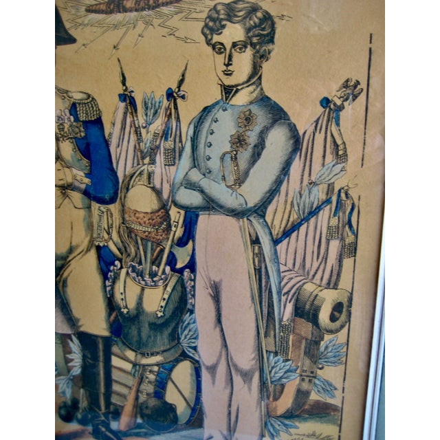 Wood Early 20th Century Napoleon I and Son Print, Framed For Sale - Image 7 of 10