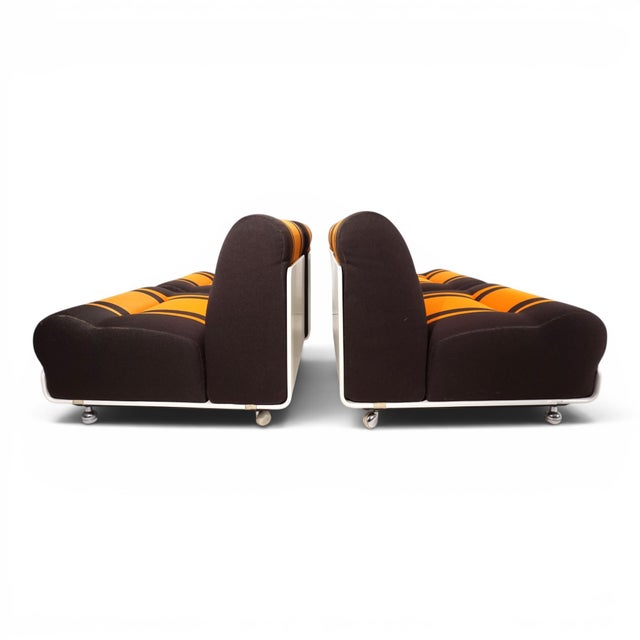 Space Age Concha Modular 4-Seater Sofa by Jo Otterpohl for Cor, 1970, Set of 4 For Sale - Image 16 of 18