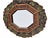 Glass Robert M. Weiss Octagonal Mirror in Reverse Painted Frame For Sale - Image 7 of 11