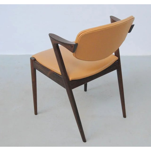 Dining Chairs in Rosewood by Kai Kristiansen for Schou Andersen, 1960s, Set of 12 For Sale - Image 3 of 9