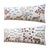 Mid-Century Modern White Tiger Suzani Lumbar Pillow Cover 19'' X 53'' - Set of Two For Sale - Image 3 of 4