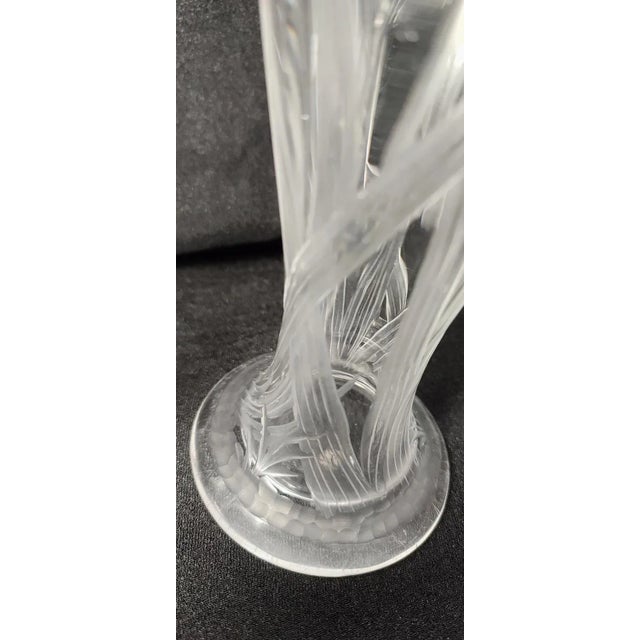Art Nouveau Cut Glass Vases, Spain, 1930s, Set of 2 For Sale - Image 6 of 9