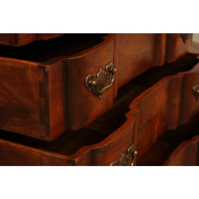 Theodore Alexander Theodore Alexander Chippendale Style Mahogany Block Front Chest For Sale - Image 4 of 13