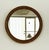 Mid-Century Modern Mid-Century Italian Circular Rattan Wall Mirror in the style of Vivai Del Sud, 1960s For Sale - Image 3 of 16