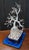 Modern Vintage Silver Solder Gemstone Bonsai Tree, 1970s For Sale - Image 3 of 11