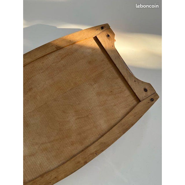 Vintage Art Deco Wooden Marquetry Tray, 1930s For Sale - Image 6 of 12