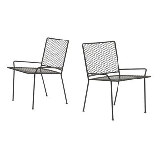 Original Pair of Van Keppel-Green Expanded Metal Series Chairs, Model 872, 1953 For Sale