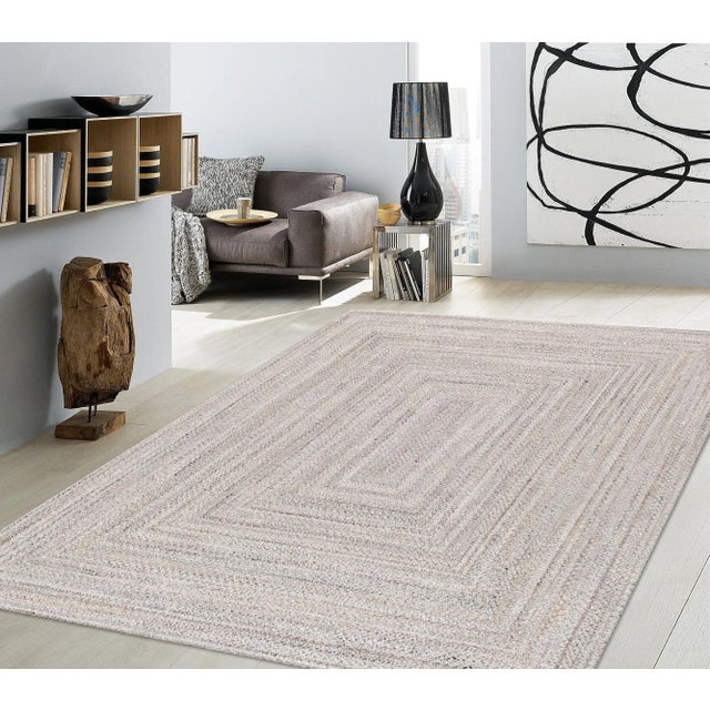 Textile Pasargad Home Sagres Collection Handmade Indoor/Outdoor Area Rug- 4' 0" X 6' 0" For Sale - Image 7 of 9