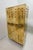 Italian Brass Bar Cabinet with Sculptural Cast Brass Handles, 1980 For Sale - Image 10 of 11