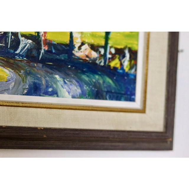 R Torrent, Countryside Serenity, 1960s, Oil on Board, Framed For Sale - Image 4 of 11