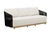 Wood Alpine Teak Wood Outdoor Sofa With Black Rope Design For Sale - Image 7 of 14