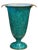 This is a fantastic Monumental 1960's Italian Faux Malachite enameled urn after Fornasetti. This was produced by Mangani...