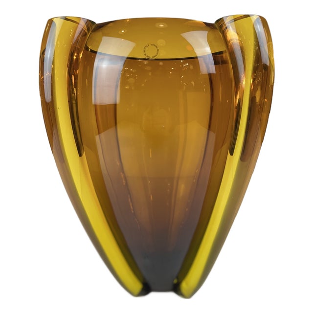 Murano Vase by Tina Aufiero for Venini, 1997 For Sale