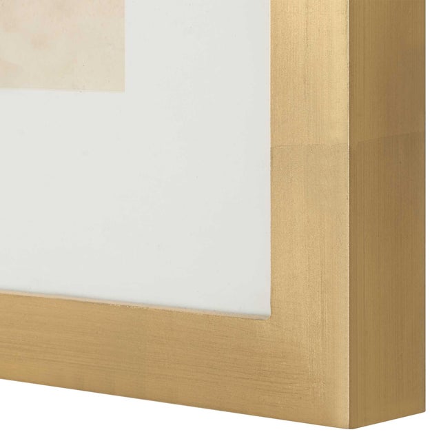 So Golden Abstract Landscape Prints Set/2 For Sale In Chicago - Image 6 of 7