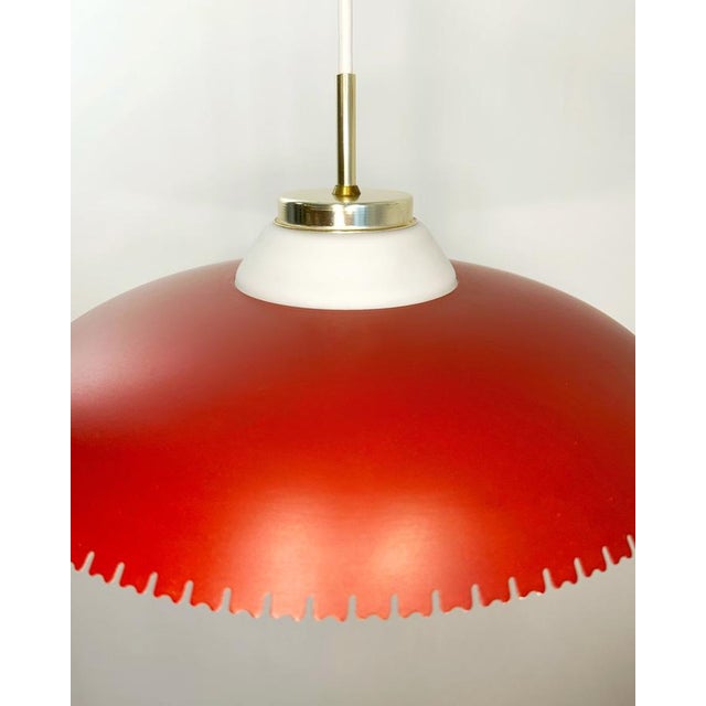 Mid-Century Modern Pendant Lamp by Bent Karlby for Ask/Schrøder, 1960s For Sale - Image 3 of 6