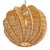 Hand woven raw wicker globe pendant light with unique spiraling dimensional design. Each may vary slightly in natural...
