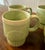 Glass Jadeite Green Style Stacking Mugs For Sale - Image 7 of 12