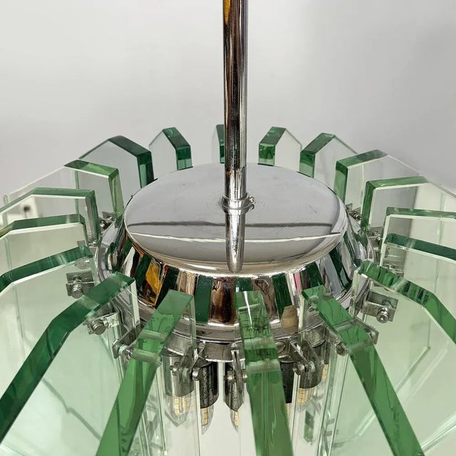 Metal Mid-Century Modern Italian Pendant by Max Ingrand for Fontana Arte, 1960s For Sale - Image 7 of 18