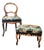 Late 19th Century The Jade Aviary Chair and Ottoman | the Verdant Society Collection For Sale
