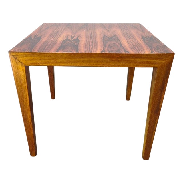 Square Coffee Table by Severin Hansen for Haslev, Denmark 1960s For Sale