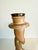 Vintage Barley Twist White Oak Wood/Brass Candle Holder Made in Spain 20” Made in Spain sticker attached to bottom. Tons...