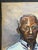 1950s Vintage Original Oil Painting Portrait of an African American Man For Sale - Image 5 of 12