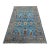 Blue Sultani Wool Area Rug With Persian Floral Design, 6'6" X 9'10" For Sale