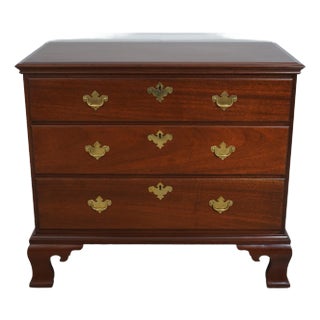 Biggs 3 Drawer Thomas Jefferson Mahogany Chest For Sale