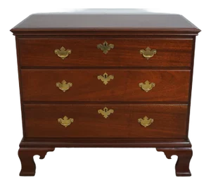 Biggs 3 Drawer Thomas Jefferson Mahogany Chest