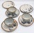 This is a beautiful, handcrafted 8pc Tea Coffee Cups & saucer Plates from the Ken Edwards Studio, featuring the...