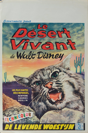 Disney Le Désert Vivant Film Poster
