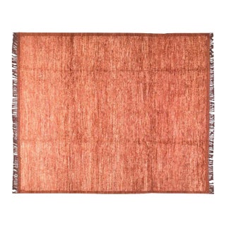 Moroccan Azilal Hand Knotted Wool Rug,8'4"X10' For Sale