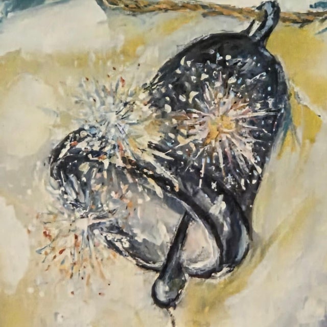 Ted DeGrazia Bell of Hope Signed Southwest Figurative Print 1981 For Sale - Image 4 of 8