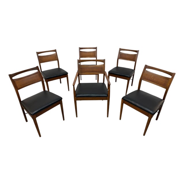 Mid-Century Modern American of Martinsville Accord Dining Chairs - Set of 6 For Sale
