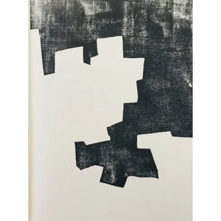 Chillida Lithograph Dm06174 Derriere Le Miroir 1968 For Sale