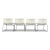 Plastic Handkerchief Chairs in White by Massimo Vignelli for Knoll - a Pair For Sale - Image 7 of 9