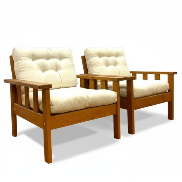 Armchairs by Ikea, Late 20th Century, 1970, Set of 2 For Sale - Image 11 of 11