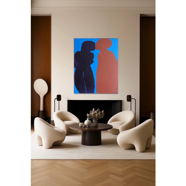 Early 21st Century Bodasca, Came Closer, 2026, Acrylic on Canvas For Sale - Image 5 of 12