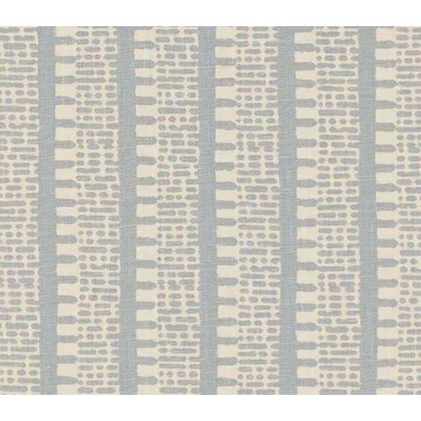 A sophisticated play on a traditional stripe, it's delightfully graphic yet subdued. Also available as a wallcovering....