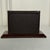 Brown Vintage Traditional Genuine Brown Leather Gold Tooling Letter Holder Desk Set For Sale - Image 8 of 10
