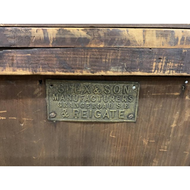 Aesthetic Period Pitch Pine Chest of Drawers, 1870s For Sale - Image 13 of 14