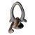 Early 20th Century Wrought Iron Hook or End Cap Finial With Loop For Sale