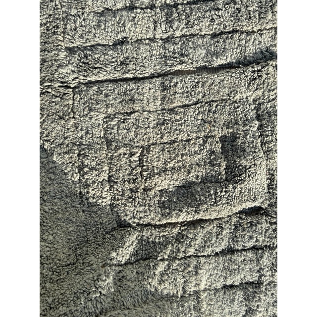 Bauhaus Modern Moroccan Berber Rug, 1990 For Sale - Image 3 of 11