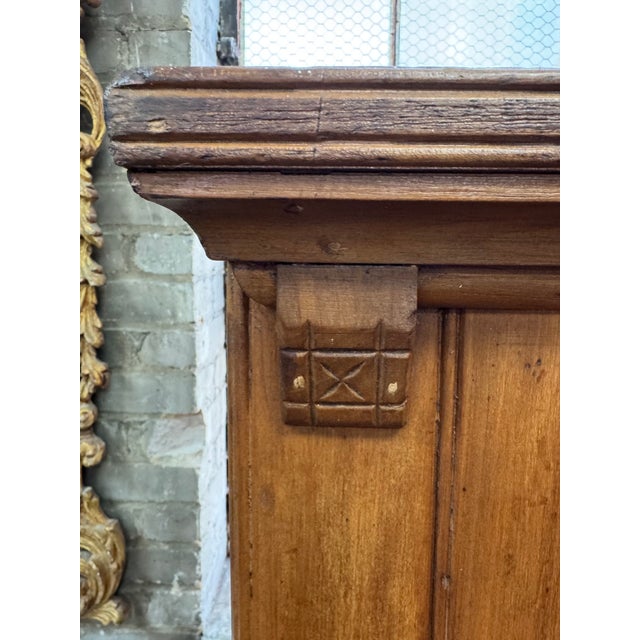 Wood Antique 1880s Eastlake Wardrobe For Sale - Image 7 of 18