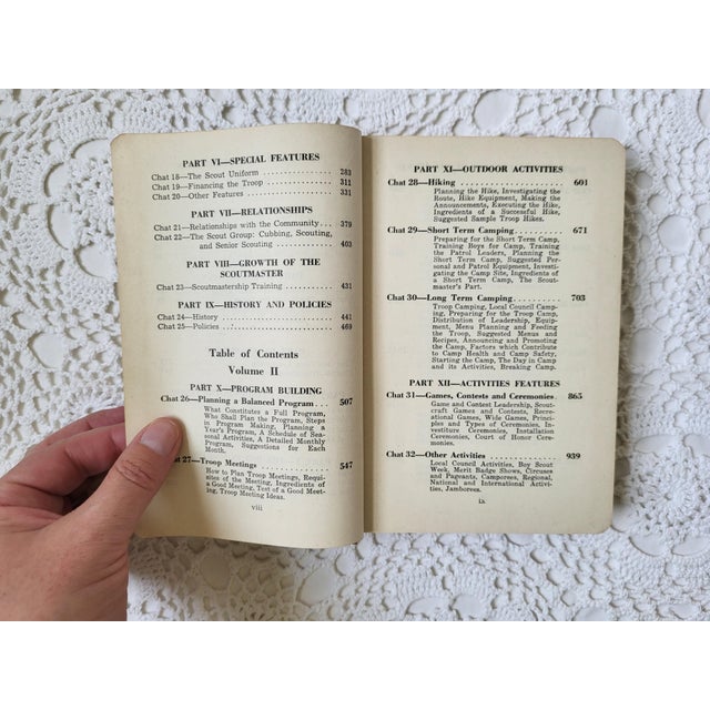 1945 Handbook for Scoutmasters - A Manual of Leadership Boy Scouts of America For Sale In Baltimore - Image 6 of 13
