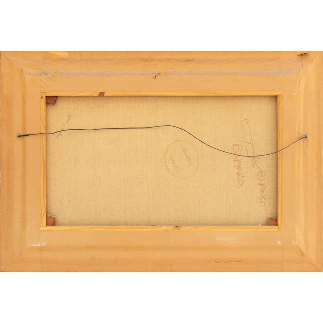 m.w. Huggins "La Blanco" Oil on Canvas For Sale - Image 9 of 9