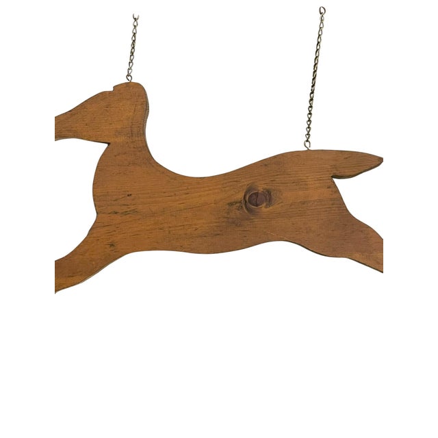 Mid-20th Century Folk Art Horse Welcome Sign For Sale - Image 10 of 12