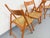 Vintage Folding Chairs in Beech Wood and Caning from Habitat, 1980s, Set of 4 For Sale - Image 4 of 18