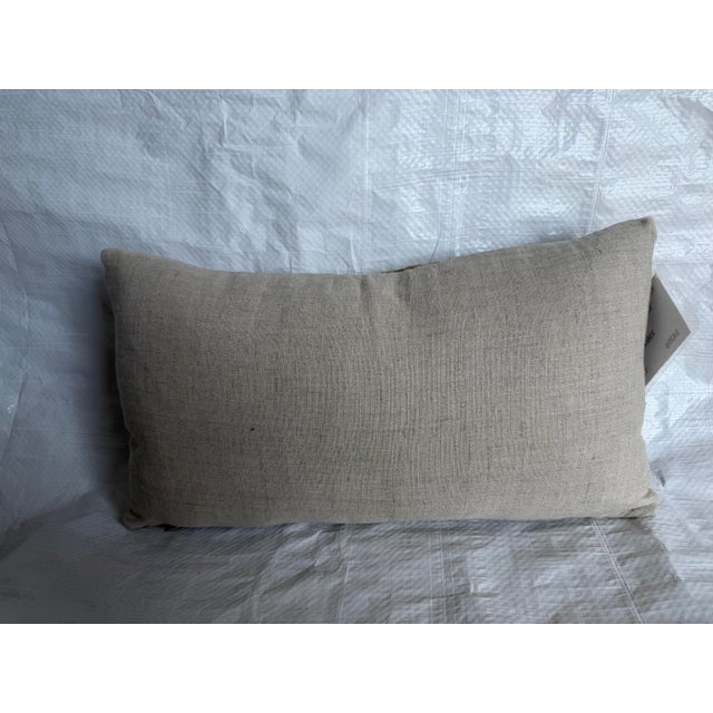 16th Century 16th Century Brussels Tapestry Pillow With Faded Heraldic Motif For Sale - Image 5 of 7