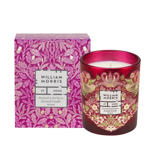 Enhance a feeling of wellbeing at home with our mystical Patchouli & Red Berry Scented Candle with a natural blend of...